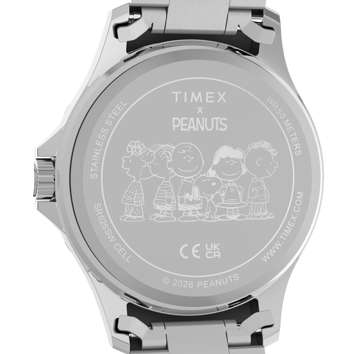 TW2Y53900 Reloj Timex Snoopy Soccer de hombre correa de metal
