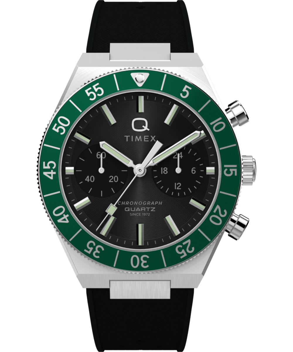 TW2Y56100 Reloj Timex Q Continental de hombre correa de resina