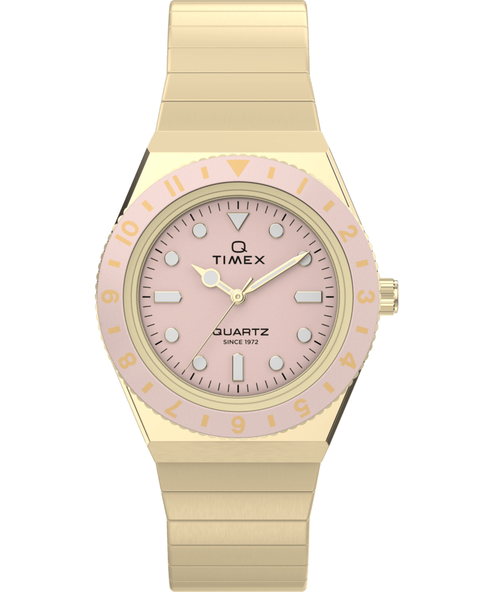 TW2Y57400 Reloj Timex Q Mini de dama pulsera de metal