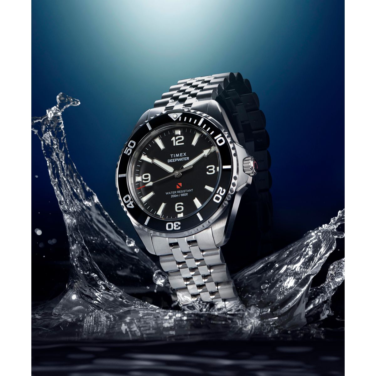 TW2Y64500 Reloj Timex Deepwater Artic de hombre pulsera de metal