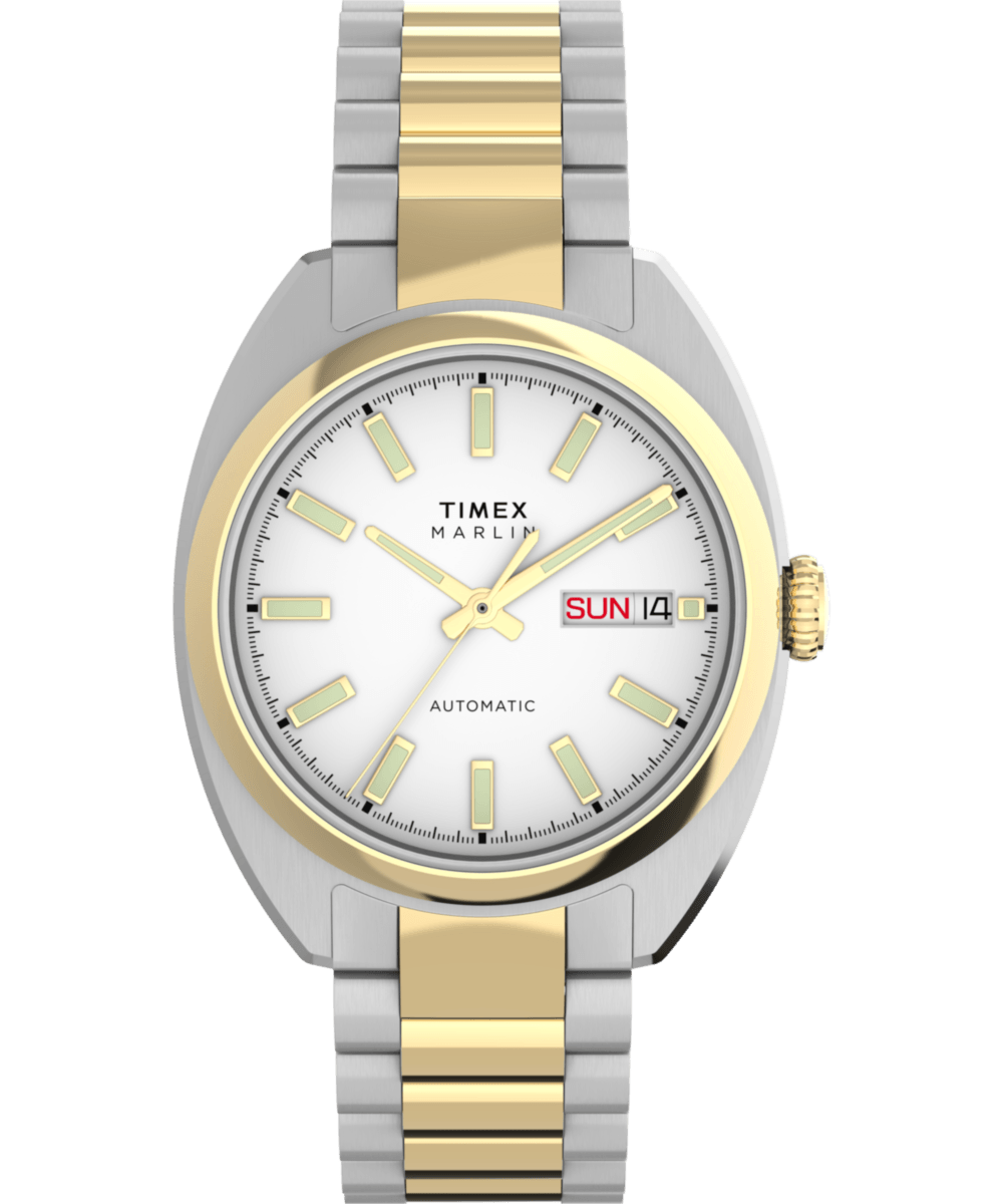 TW2Y65100 Reloj Timex Marlin Draper automático de hombre correa de metal