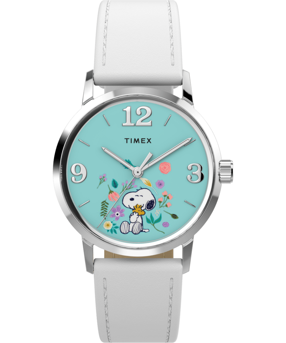 TW2Y68800 Reloj Timex Marlin Snoopy de mujer correa de cuero