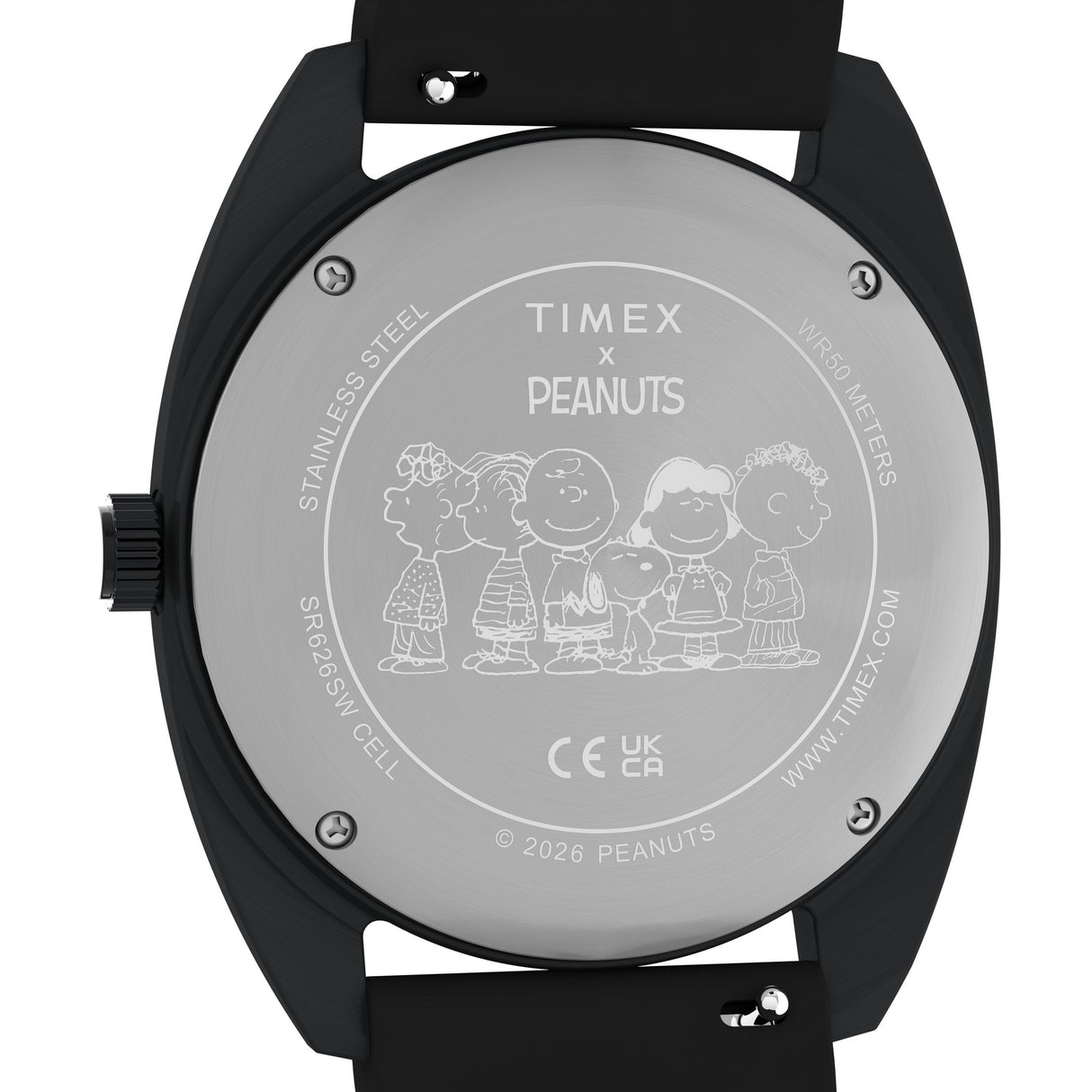 TW2Y70900 Reloj Timex X Peanuts 1979 de hombre correa de caucho