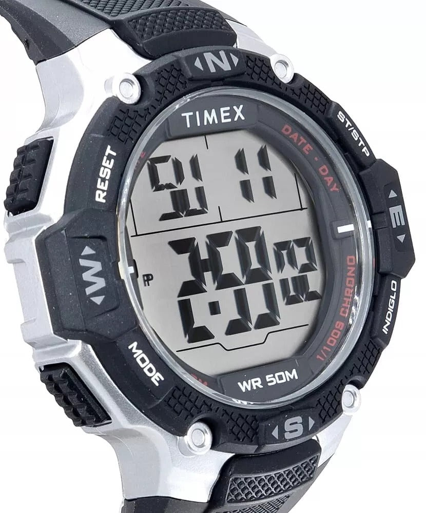 TW5M41200 Reloj Timex Digital para Caballero con Correa de Resina