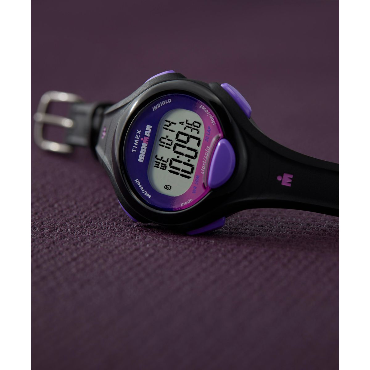 TW5M55200 Timex Ironman Reloj para Mujer 34 mm Correa de Caucho