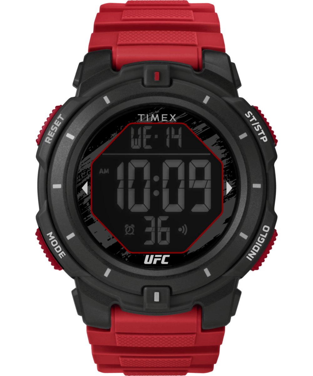 TW5M59800 Reloj Timex UFC Rumble de hombre correa de caucho