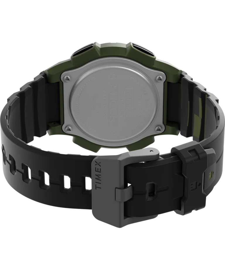 TW5M64900 Reloj Timex Ironman Shock Endure de hombre pulsera de caucho 42 mm