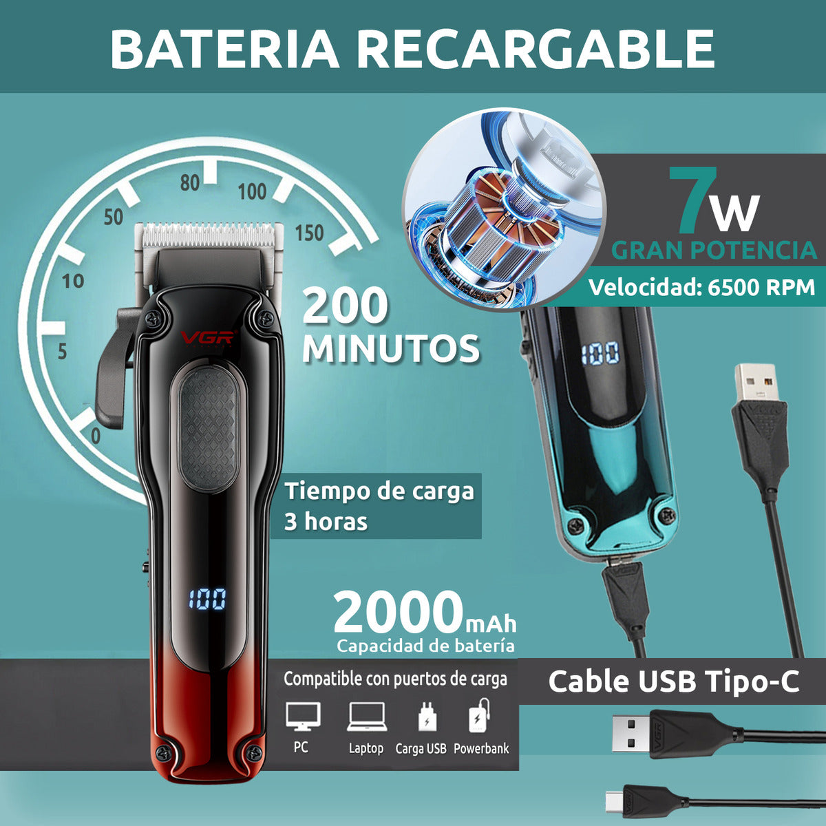 V-013 Recortadora de Precisión para Uso Profesional