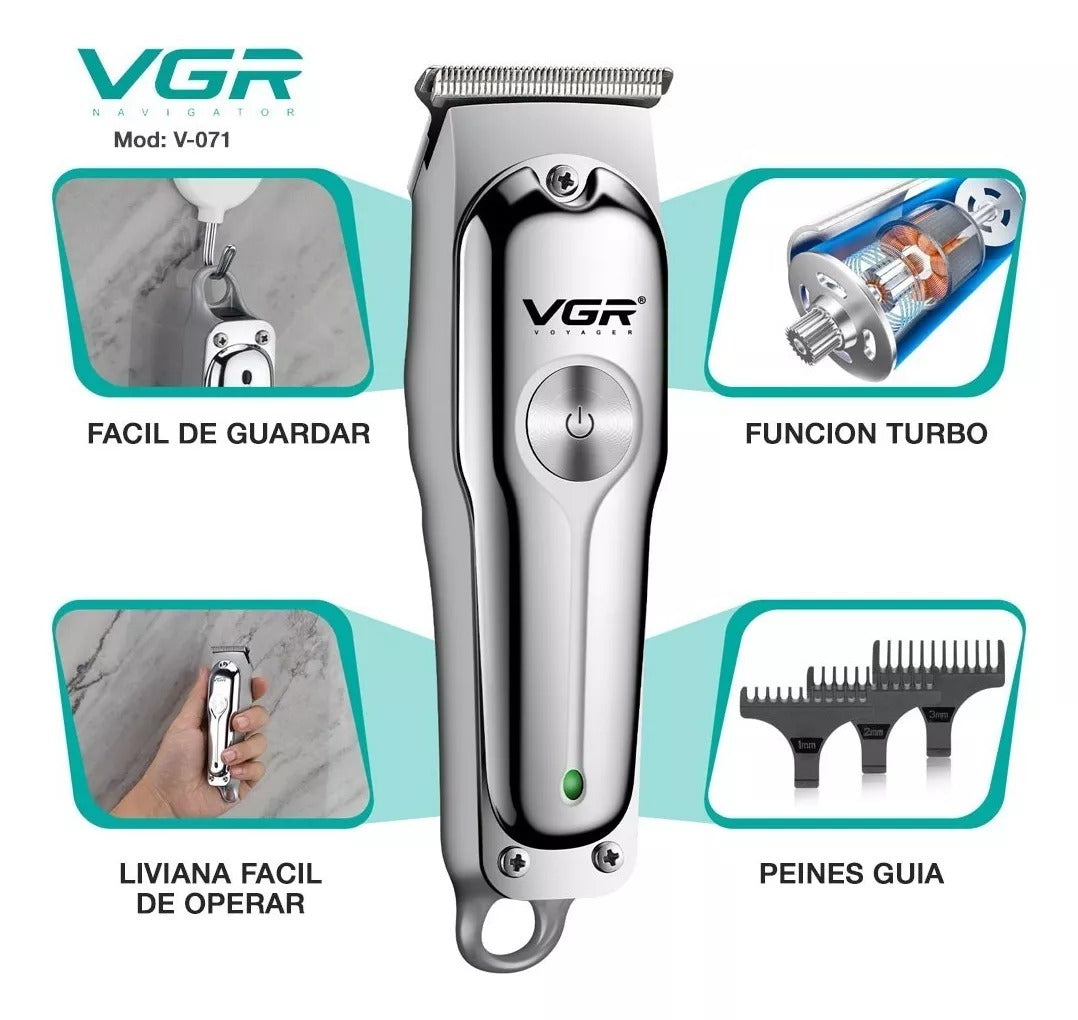 V-071 Rasuradora inalámbrica recargable por USB