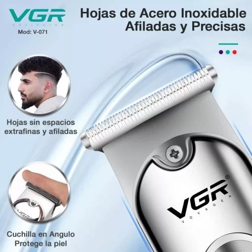 V-071 Rasuradora inalámbrica recargable por USB