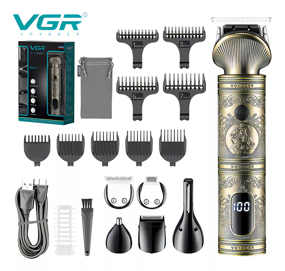 V-095 Rasuradora VGR dorado