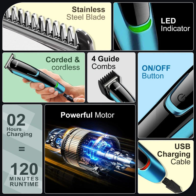 V-183 Rasuradora VGR de pelo recargable