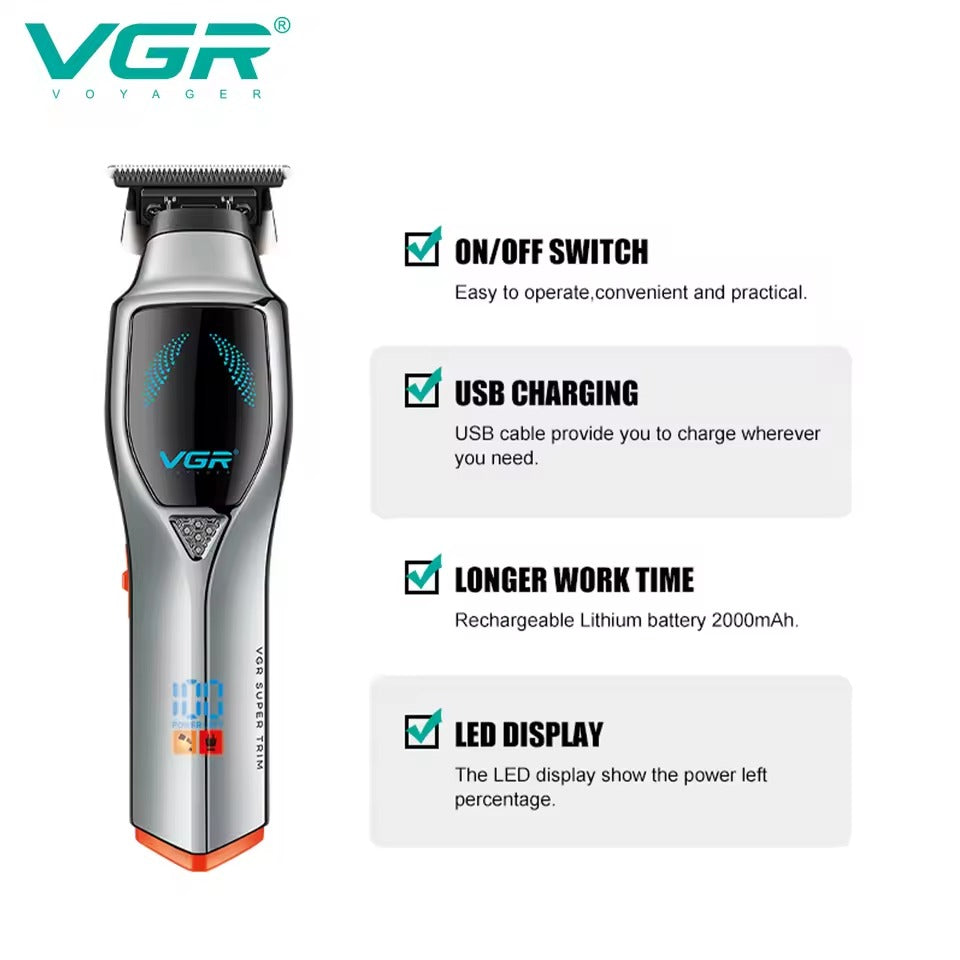 V-187 Rasuradora VGR de cabello gris