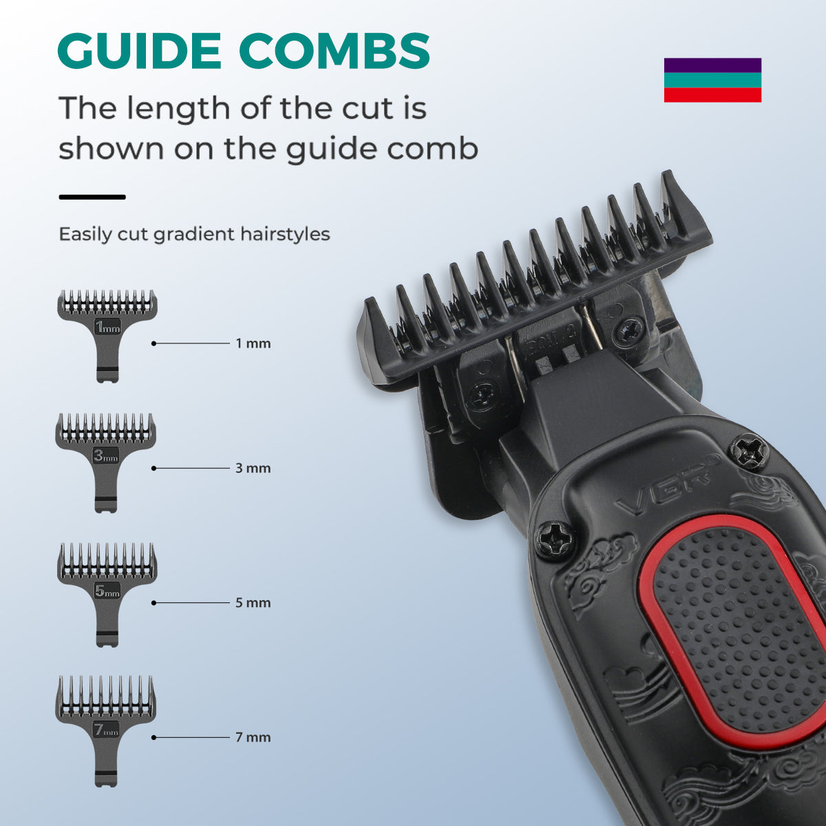 V-254 Cortadora de cabello VGR con bateria