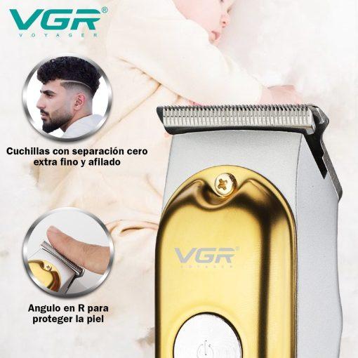 V-290 Rasuradora recargable por USB pantalla LED