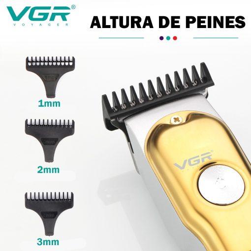 V-290 Rasuradora recargable por USB pantalla LED