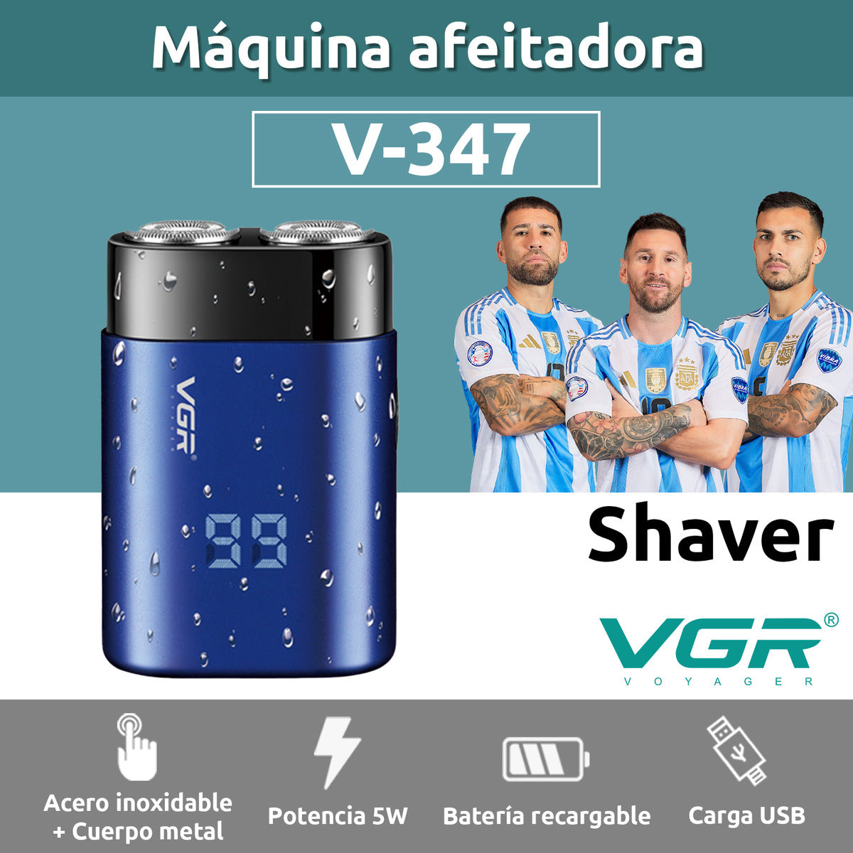 V-347 Recortadora de cabello VGR pequeña
