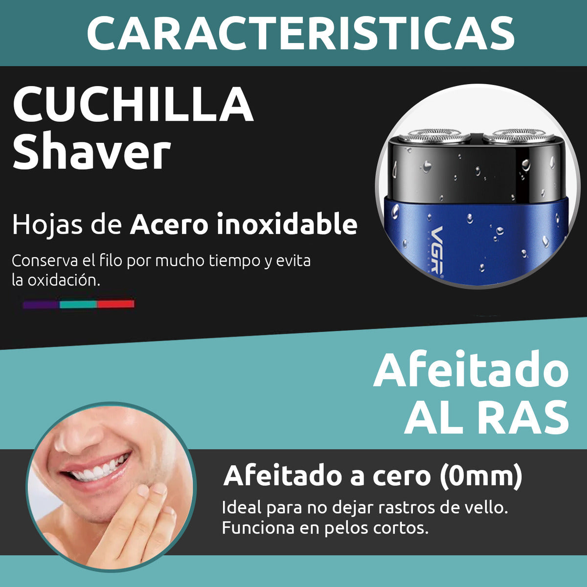 V-347 Recortadora de cabello VGR pequeña