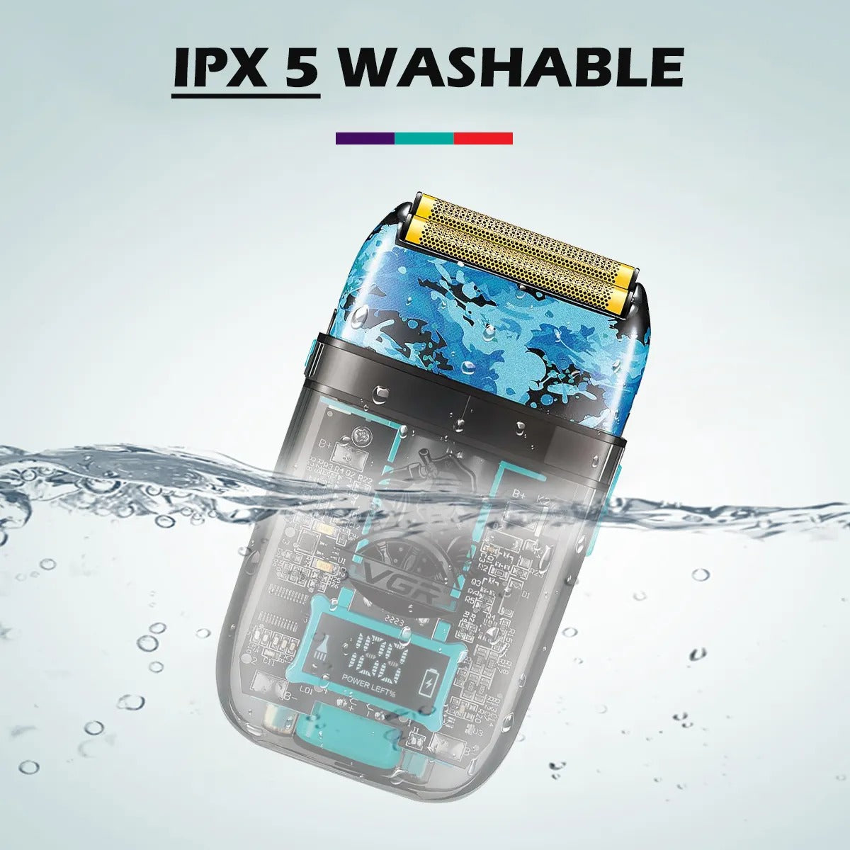 V-352 Afeitadora Eléctrica Hombre impermeable