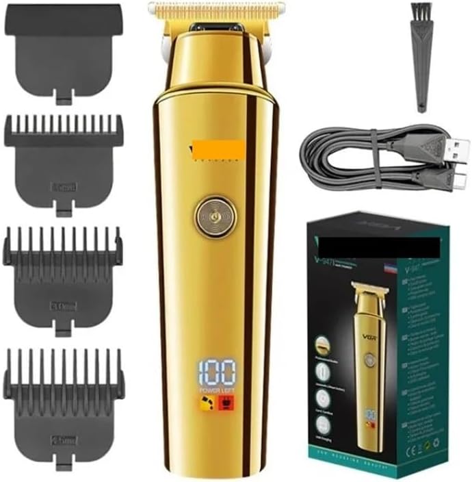 V-947 Rasuradora Trimer VGR de cabello dorado inalámbrica