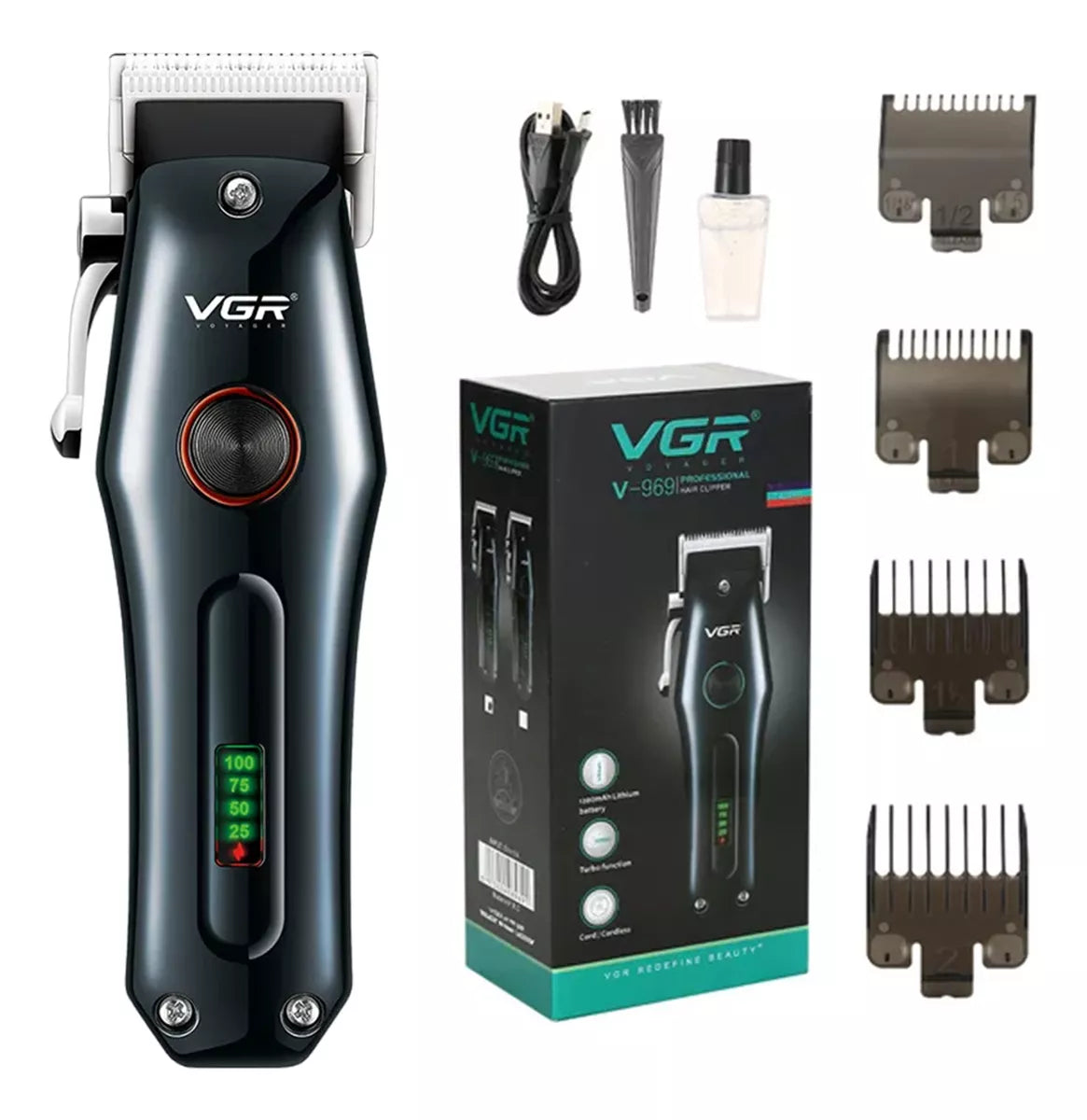 V-969 Rasuradora de pelo VGR recargable