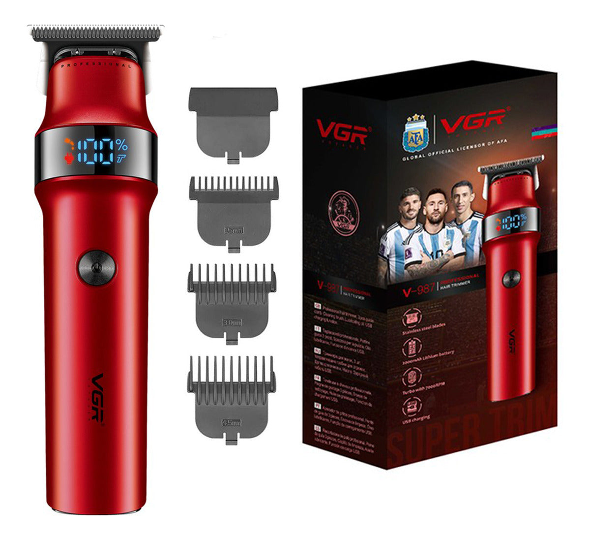 V-987 Máquina VGR V-987 Turbo 7000 RPM duración 400m Usb