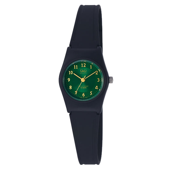 VP35J Reloj QQ para dama pulsera de cuero