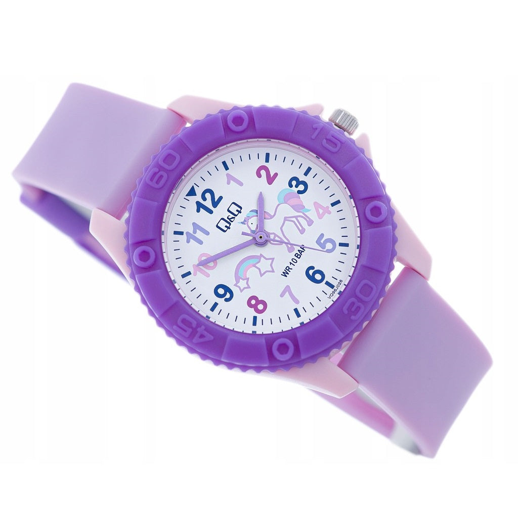 VQ96J Reloj QQ Análogo Infantil Pulsera de Caucho