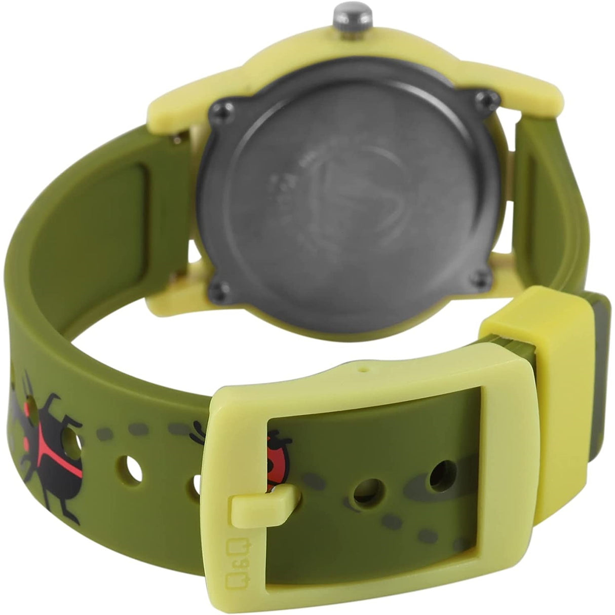 VR99J QQ Reloj Análogo de Resina Color Rosado para Niños