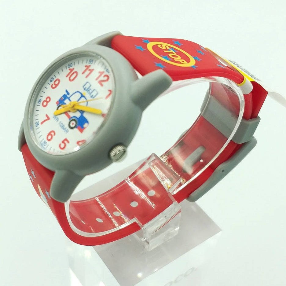 VR99J QQ Reloj Análogo de Resina Color Rosado para Niños