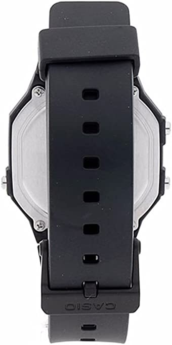 W-217 Reloj Casio para Hombre Banda de Goma Digital Vintage Clásico Illuminator