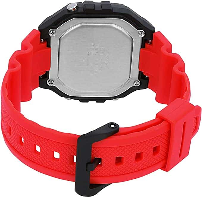 W-218 Casio Reloj Digital Pulsera de Caucho para Hombre y Mujer Illuminator con Cronógrafo