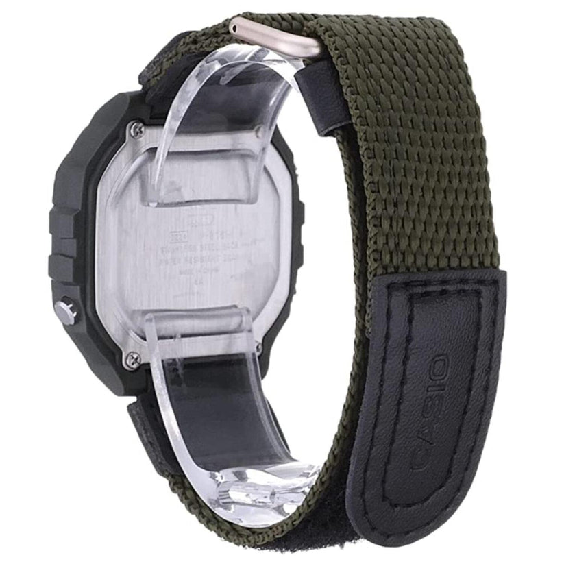W-218 Casio Reloj Digital Pulsera de Caucho para Hombre y Mujer Illuminator con Cronógrafo