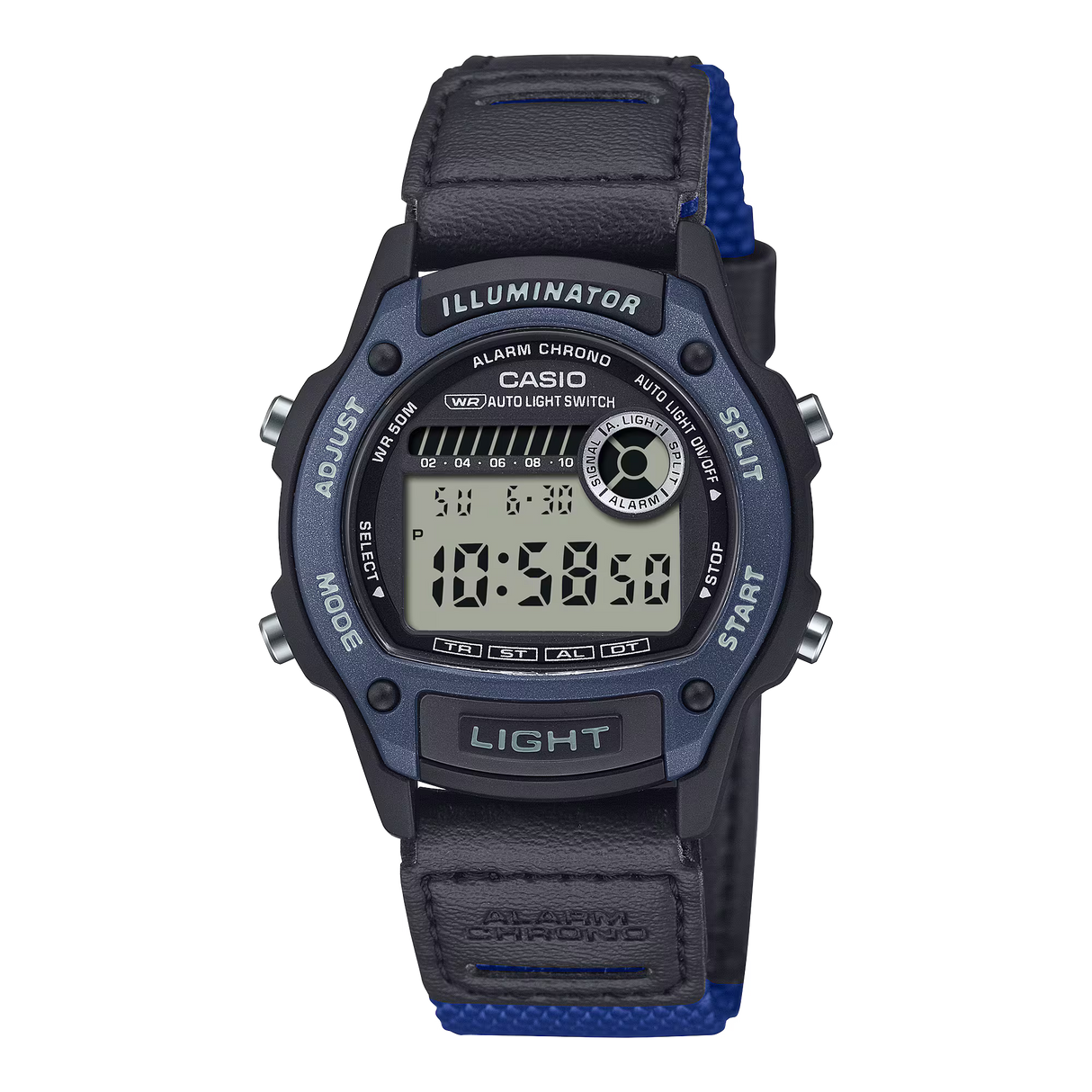 W-220HF Reloj Casio de caballero correa de tela