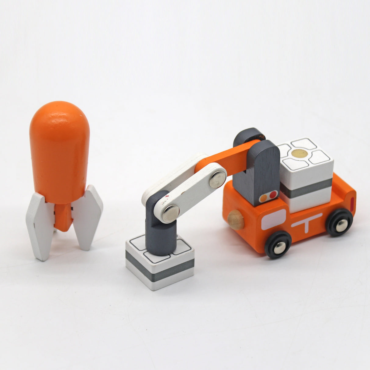 Cohete espacial Montessori juguete modelo W04F046