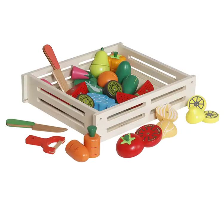 Mercadito de madera juguete modelo W10B224