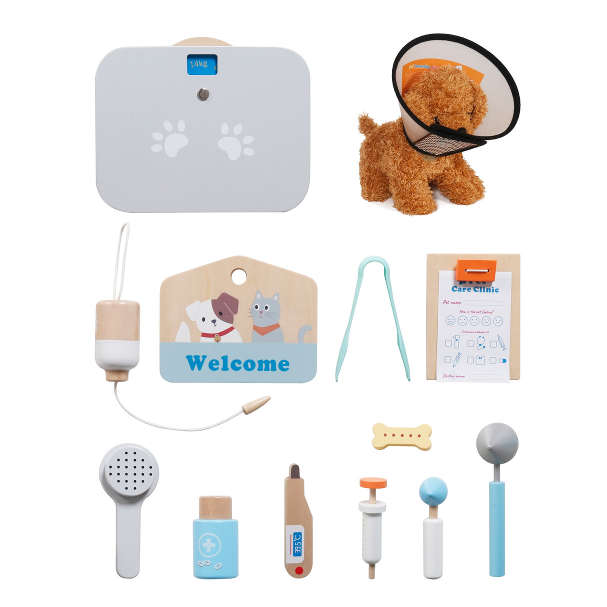 Veterinaria Montessori juguete modelo W10L016