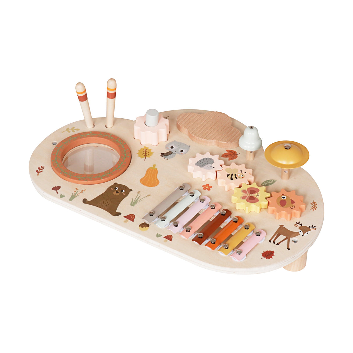 Tablero de Música Montessori de Madera Para Niños Pequeños W12D748