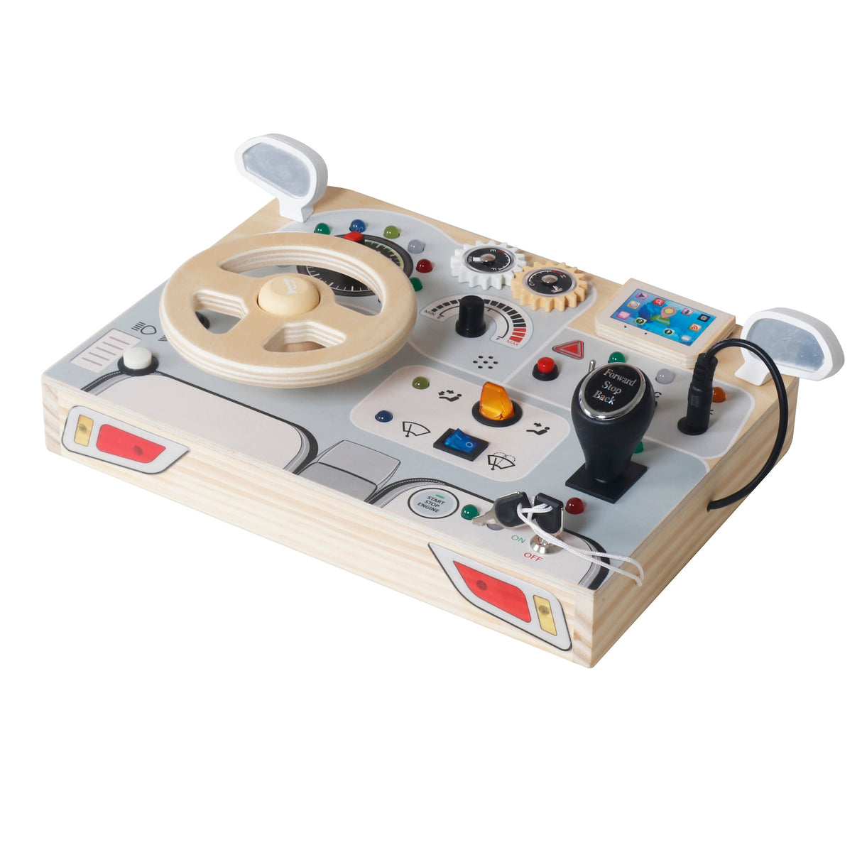 Juego De Simulación de Conducción con Volante, Botones de Cambio de Marchas W12D769