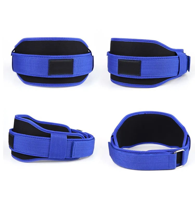 Cinturón para Peso en Azul y Negro #8-0002