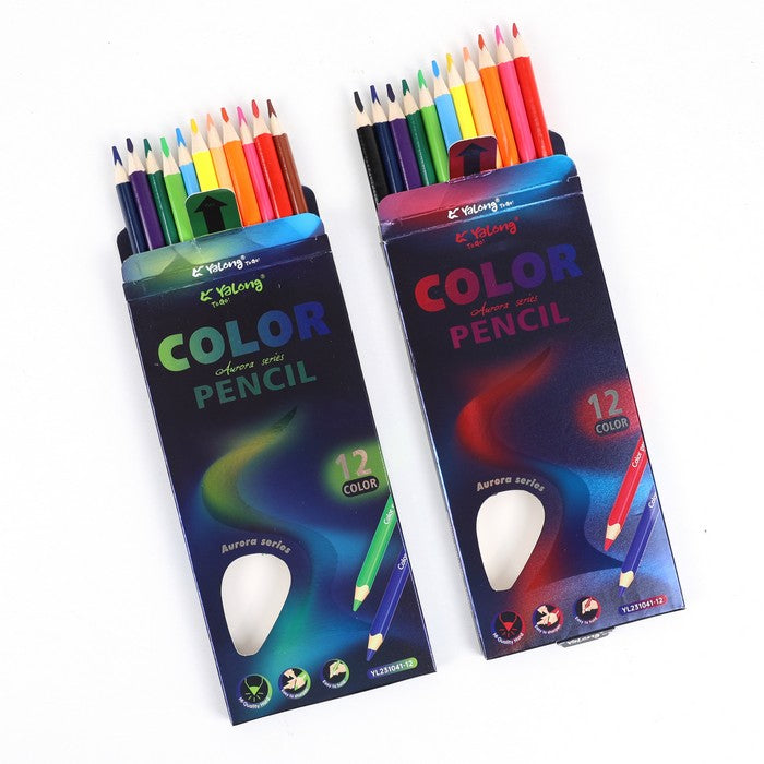 Caja de crayones Yalong de 18 colores YL231041-18