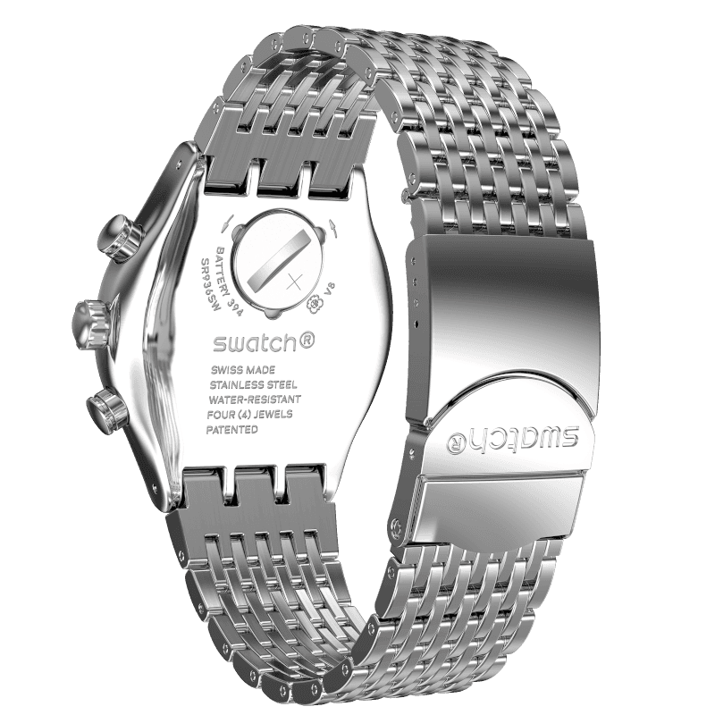 YVS457G Swatch Irony de hombre correa de metal