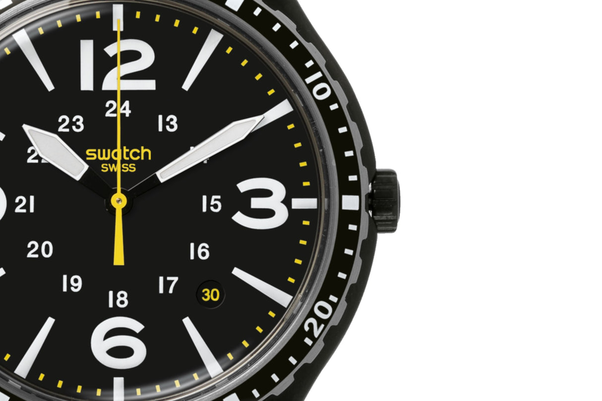 YWB402 Reloj Swatch Special Unit de hombre correa de piel