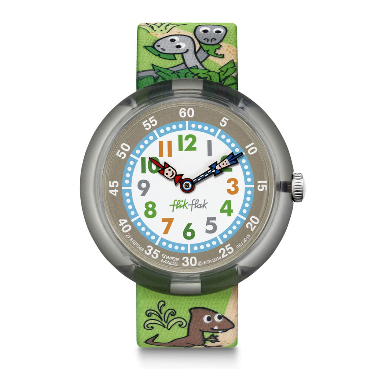 ZFBNP048 Reloj Swatch Flik Flak infantil pulsera de resina