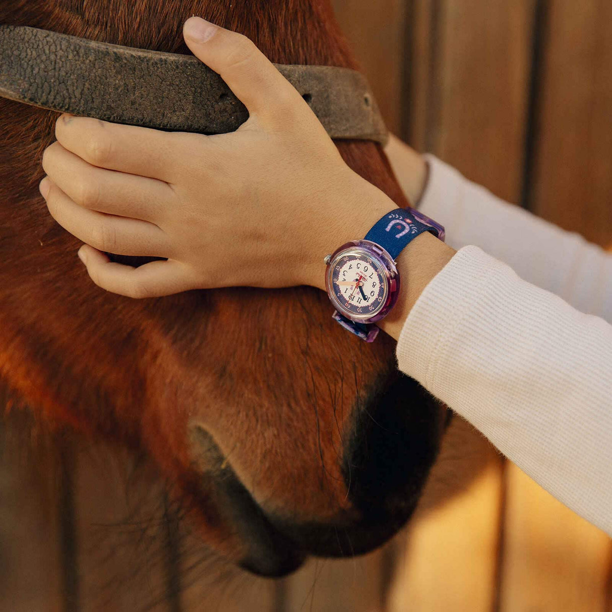 ZFPNP132 Reloj Swatch Flik Flak de niños correa de caucho