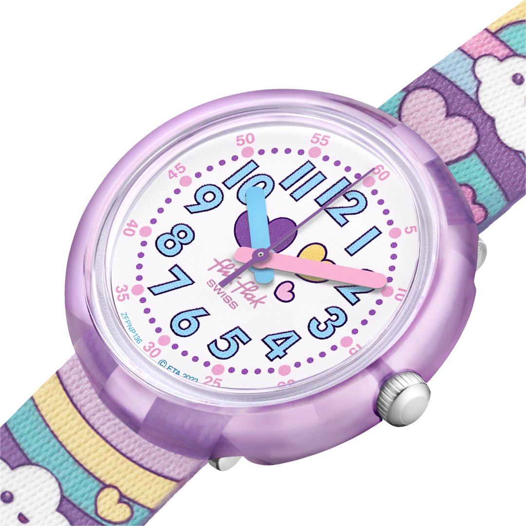 ZFPNP136 Reloj Swatch Flik Flak de niña correa de caucho