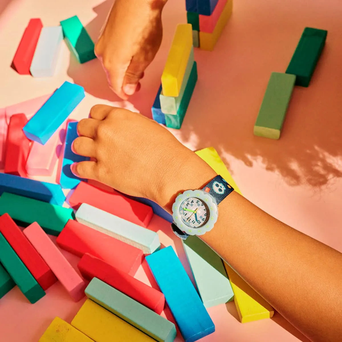 ZFPSP066 Reloj Swatch Flik Flak de niños correa de tela