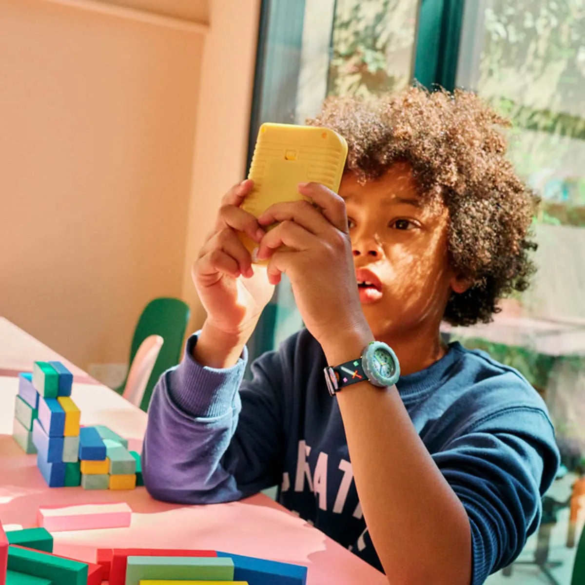 ZFPSP066 Reloj Swatch Flik Flak de niños correa de tela