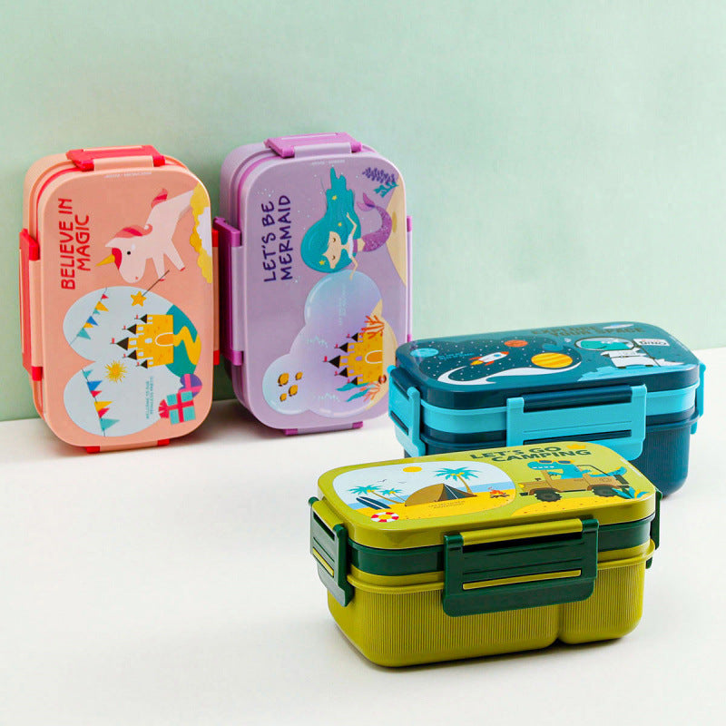 DM-A356b Lonchera infantil plástico