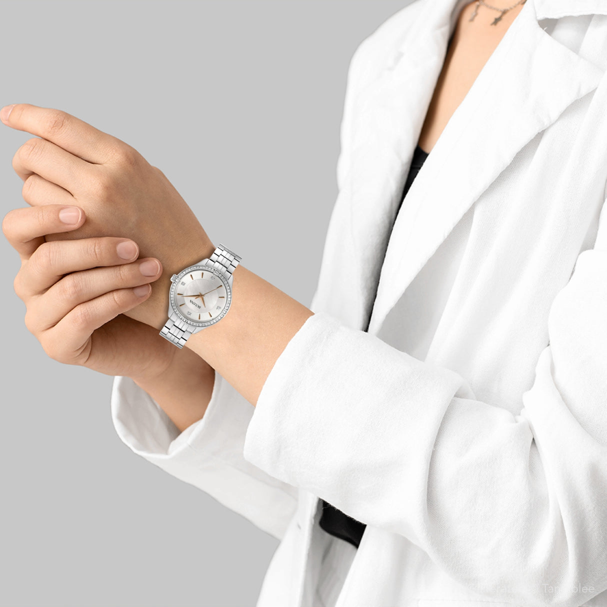 96L283 Reloj Bulova Classic de dama correa de metal 32 mm